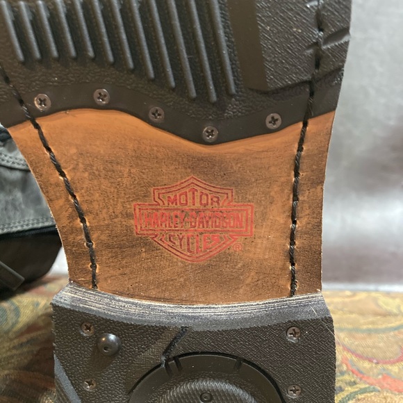 NEW Harley-Davidson Leather Boots sz 7M - Picture 5 of 5